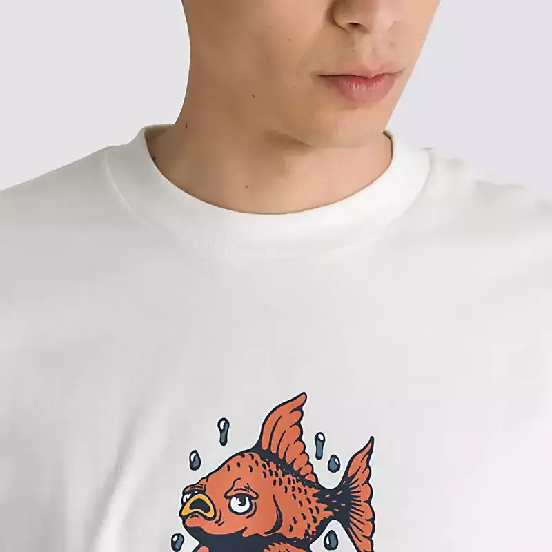 Vans SKATE CLASSICS FW24 Goldfish T-Shirt Unisex White-3