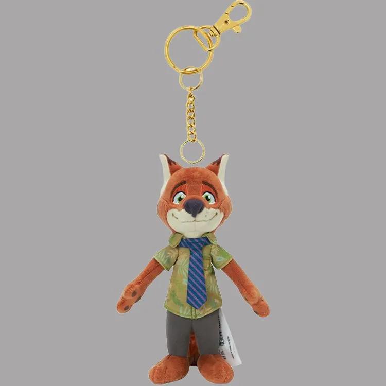 Disney Zootopia Classic Collection Zootopia Characters Nick Dolls Plush Pendant 18cm High-1