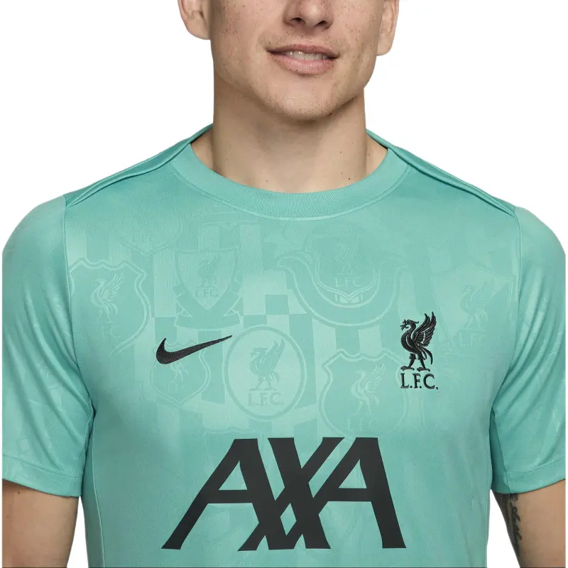 Nike Liverpool Fc Academy Pro Men's Nike Dri FIT Soccer Pre Match Short Sleeve Top-1