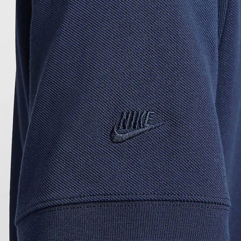 Nike Polo Shirts Men Blue-3