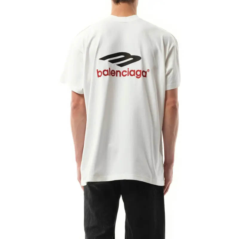 Balenciaga T Shirts Men White-3