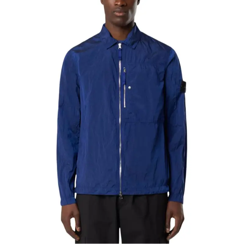 STONE ISLAND Compass Patch Zip Up Jacket-4
