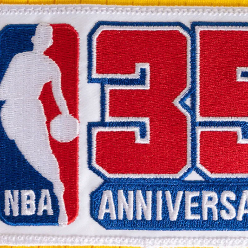 Mitchell & Ness x NBA Basketball Shorts Men's Yellow-3