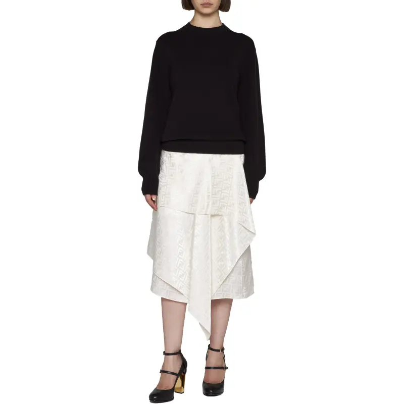 FENDI Sweaters Women's Brown-1