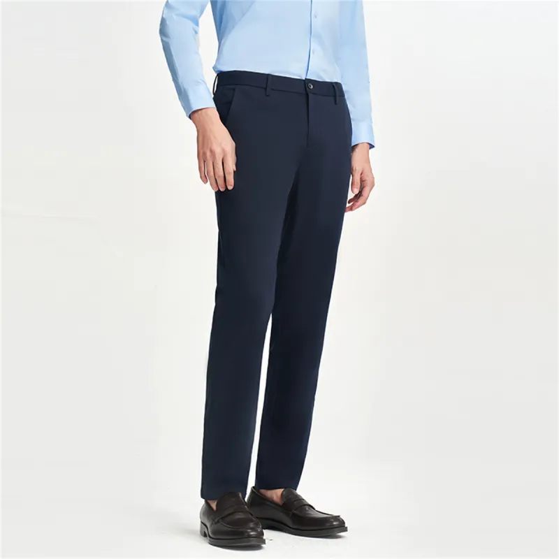 Wit Casual Pants Men's Dark Blue-3