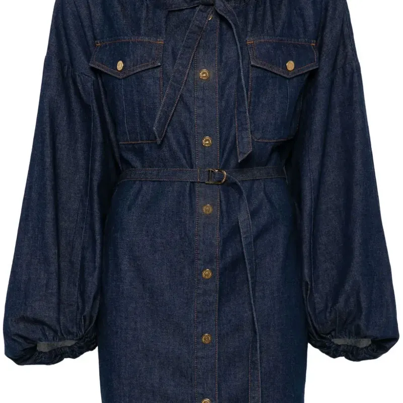 Zimmermann Denim Mini Dress-2