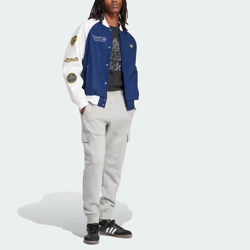 Adidas Originals VRCT Jacket Jackets Coats Men's Dark Indigo-4