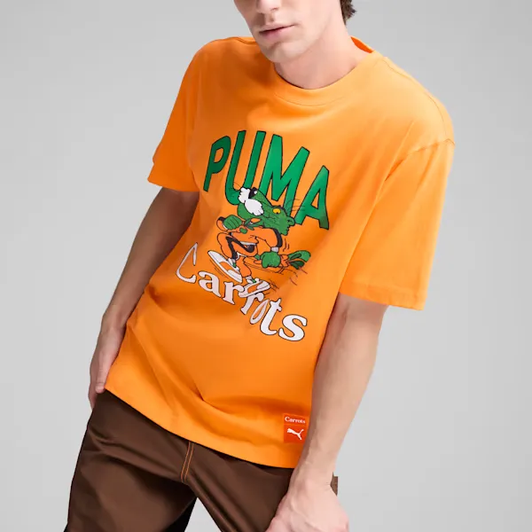 PUMA x CARROTS T Shirt Unisex Orange-3