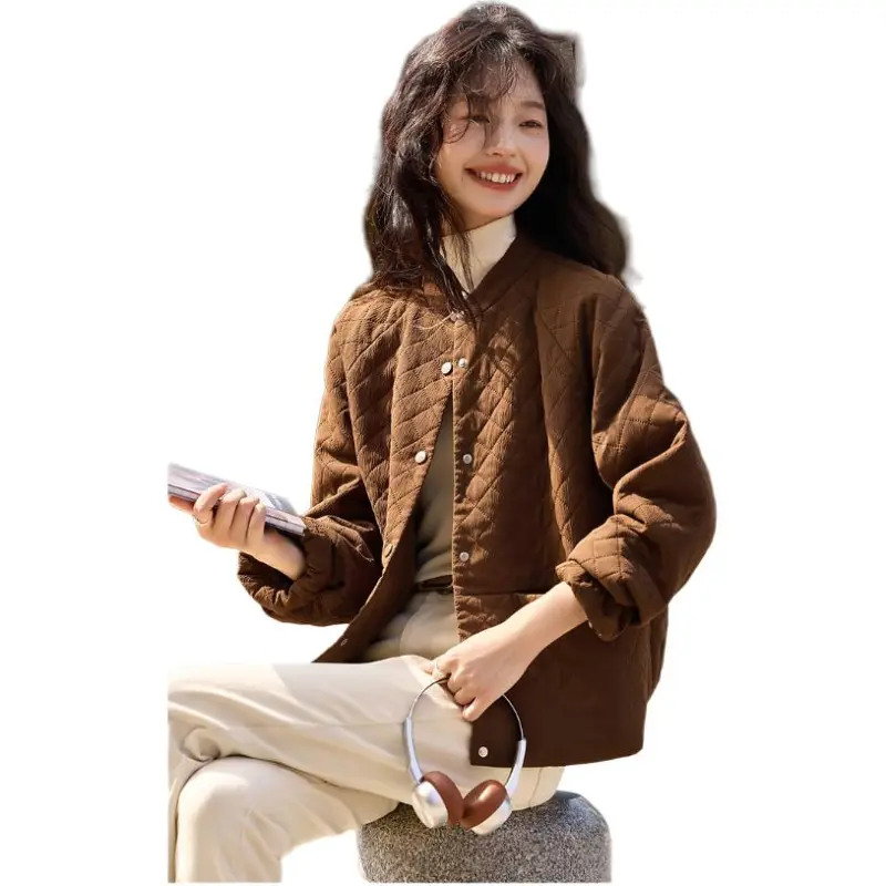 Mo Han Yi Mei Puffer Jacket Women's Coffee-2
