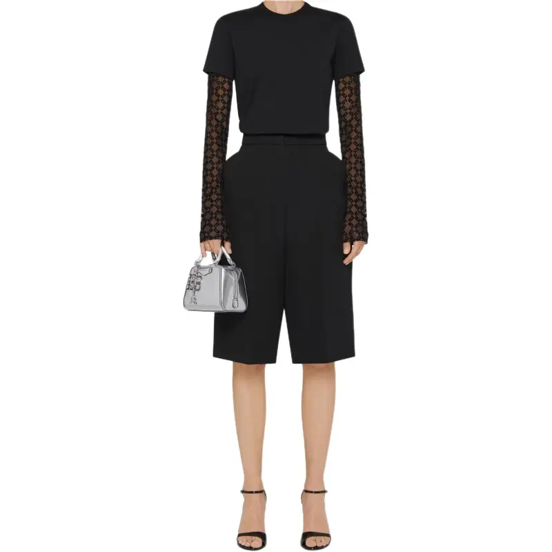 Givenchy Overlapped Tulle T Shirt-2