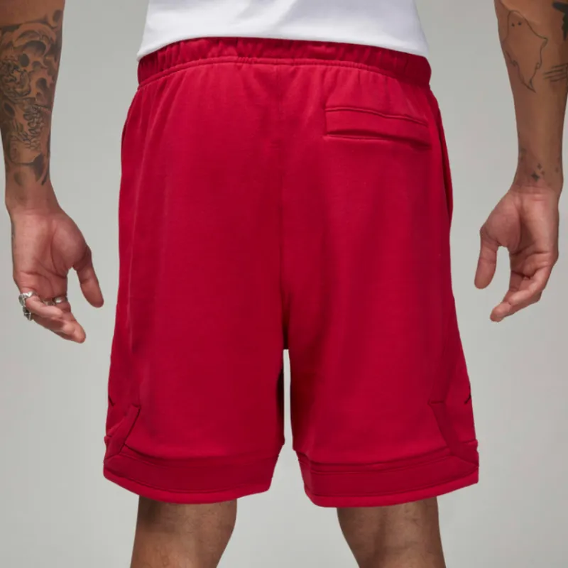 Jordan Flight Fleece Sports Shorts Men's Red-3