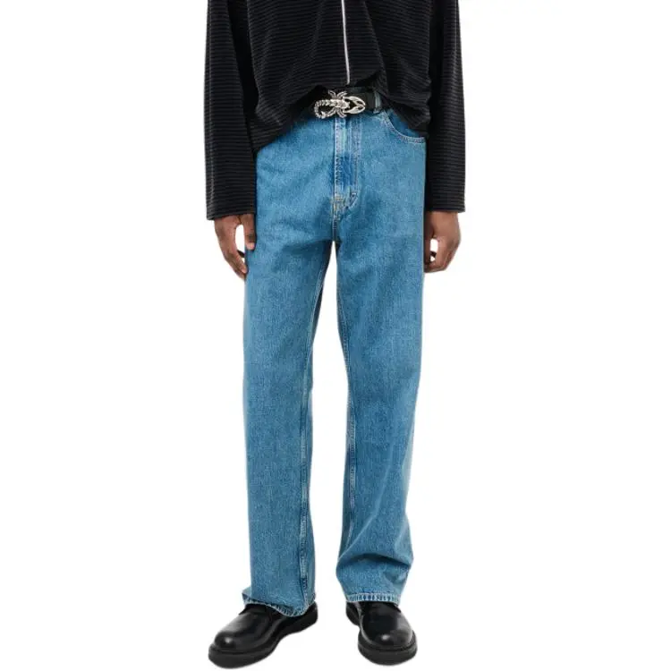 OUR LEGACY Third Cut Logo patch Jeans-3