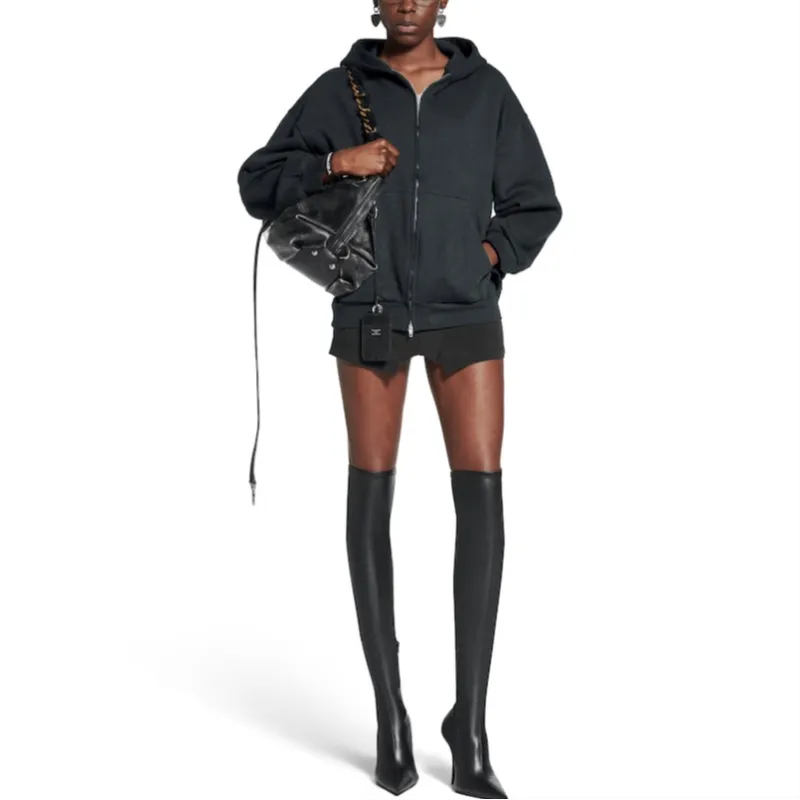 Balenciaga Jackets & Coats Regular Fit Unisex Black-2