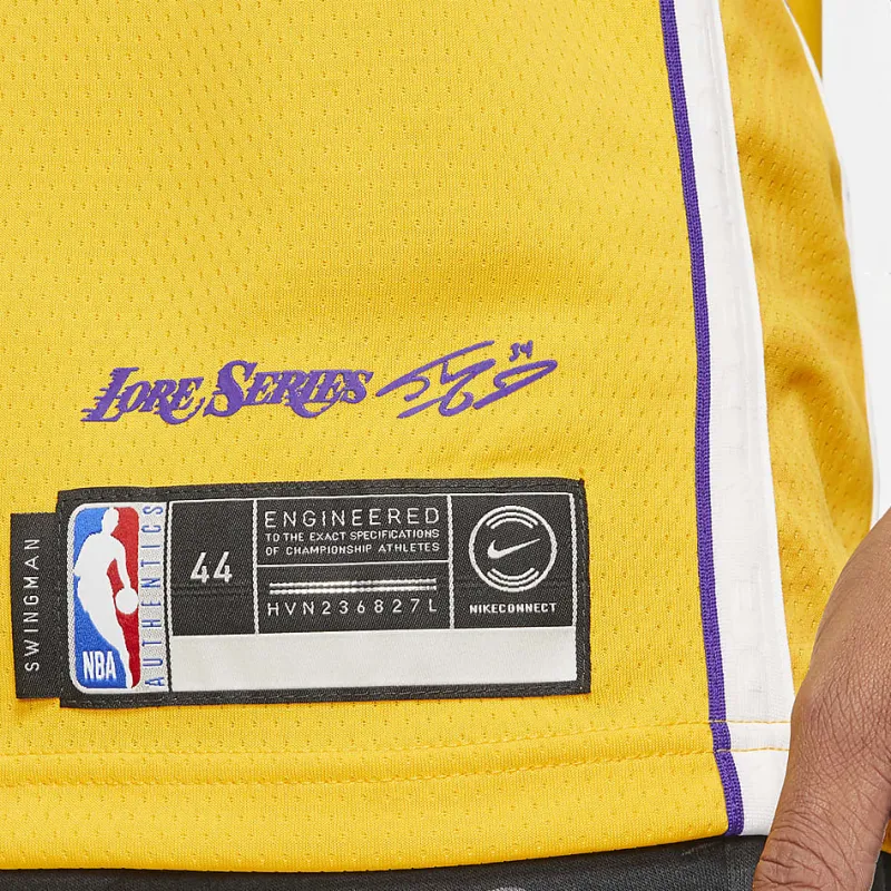 Nike Basketball Jerseys Unisex Yellow-4