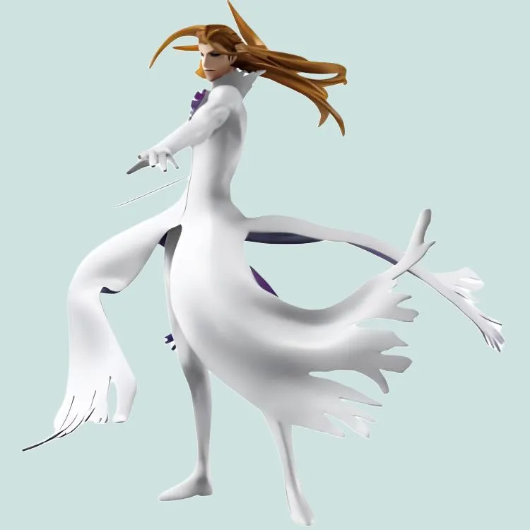 BANDAI ♪ Figuarts Zero Bleach Death, Blue Dyed Right Suke ♪ Scale Figures 18cm-3