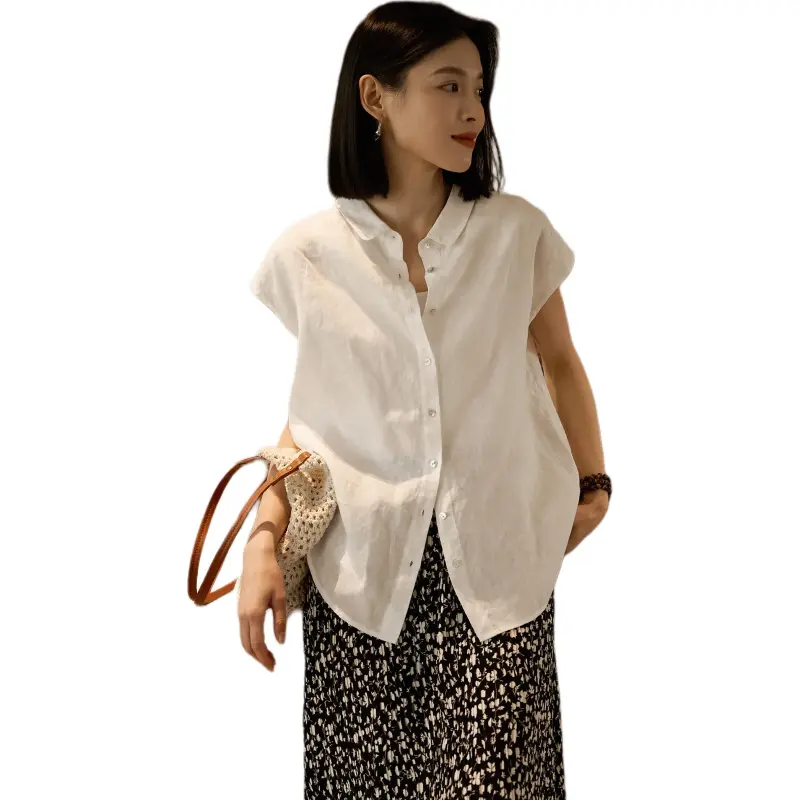 Mu Xiao Xin Shirts Women's Classic White-1
