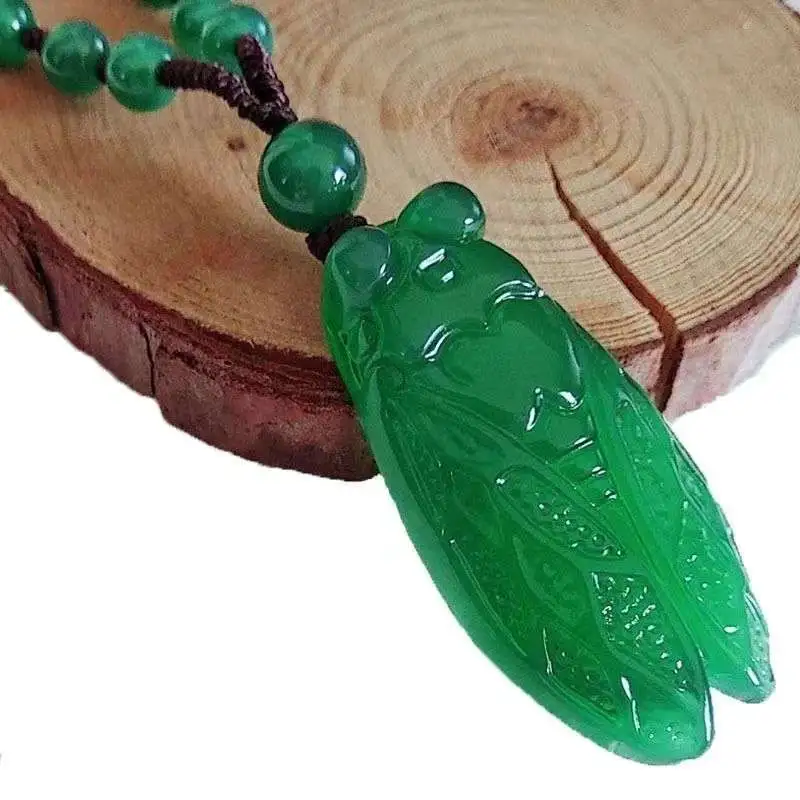 JUNWEN Chalcedony Necklaces Unisex-2
