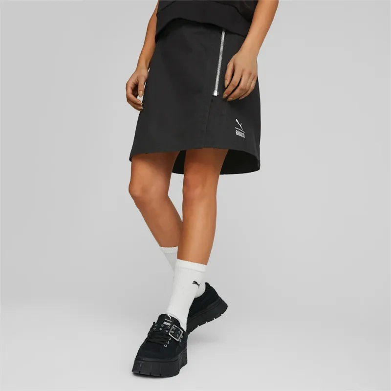 PUMA PUMA X The Ragged Priest Casual Short Skirts Women's Black-5