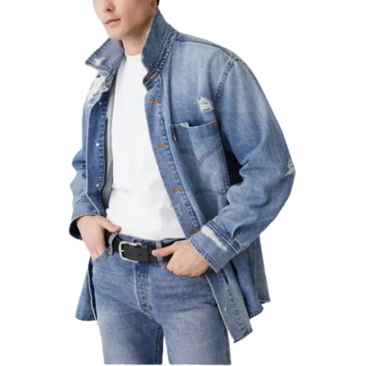 Levi's Denim Jacket Men's Denim Blue-3