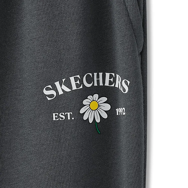 Skechers Knitted Sweatpants Women's Oyster Black-1