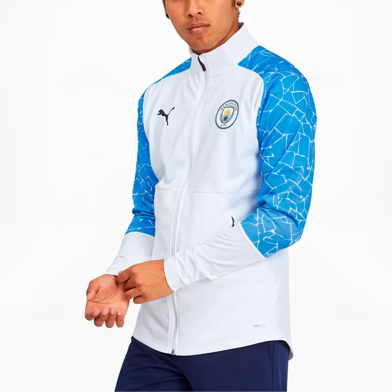 PUMA Manchester City Jacket Men's White-4
