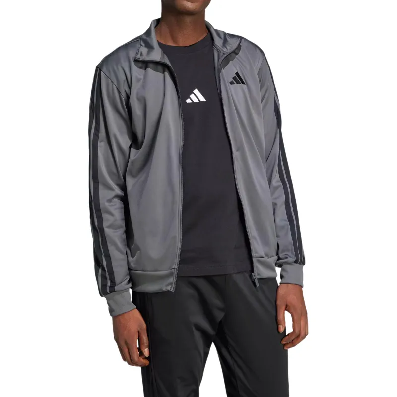 Adidas Free Shipping With AdiClub 3 Stripes Tricot Regular Track Jacket-3
