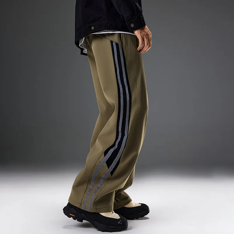 GTRG Casual Pants Unisex Khaki-6