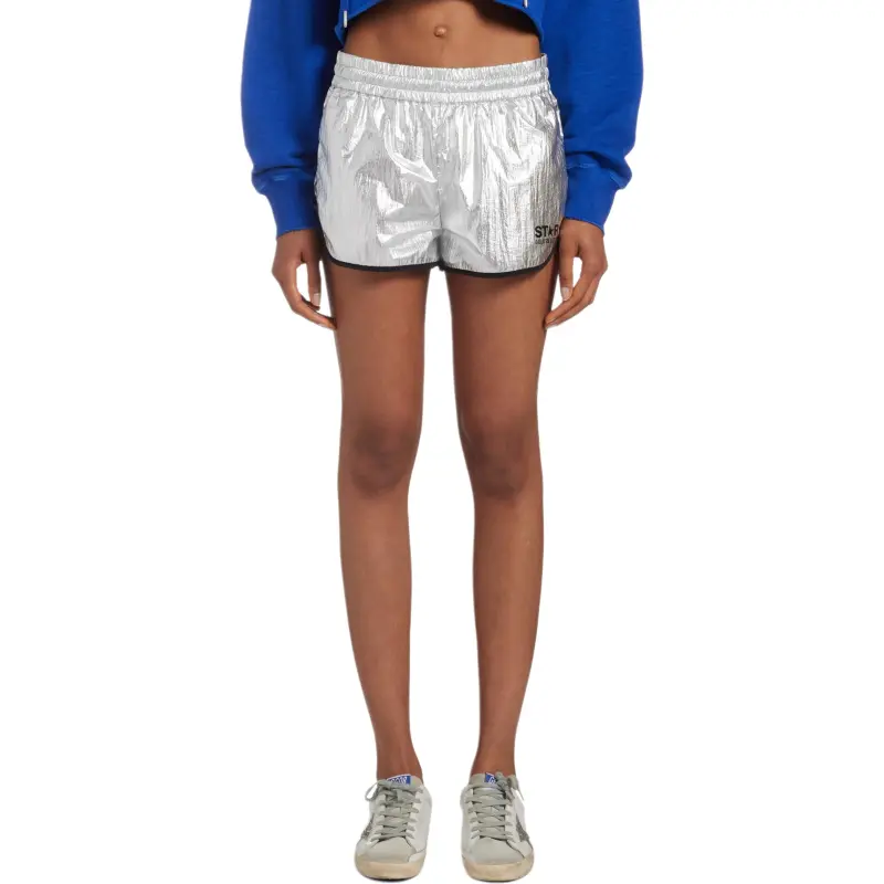 Golden Goose Diana Logo Printed Shorts-2