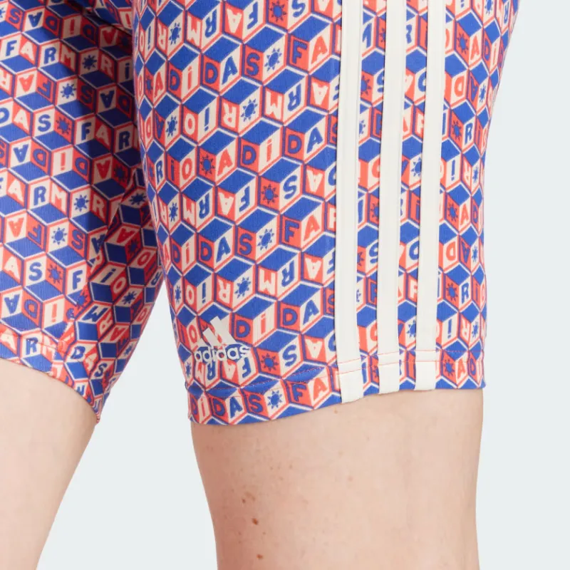 Adidas Free Shipping With AdiClub Adidas X Farm Rio Bike Shorts-4