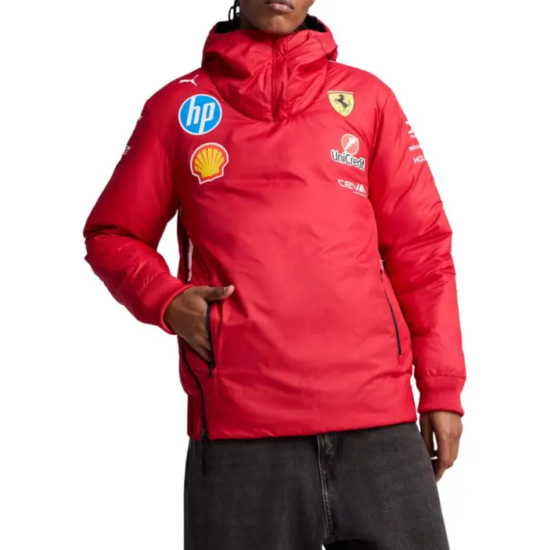 PUMA Jackets Men Red-2
