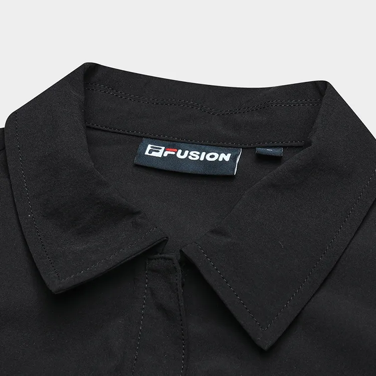 FILA FUSION URBAN TECH Short Sleeved Dress Women's Jet Black-2