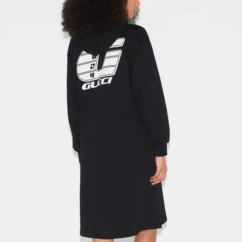 GUCCI Long Sleeved Dresses Women's Black-2