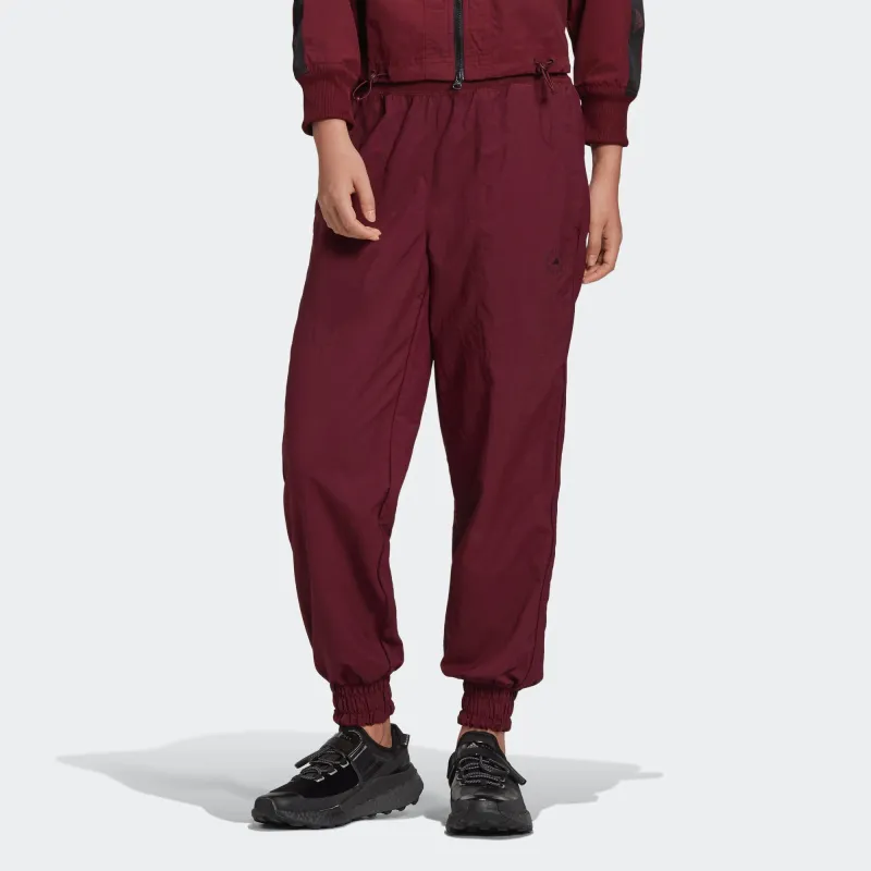 Adidas Knitted Sweatpants Women's Red-1
