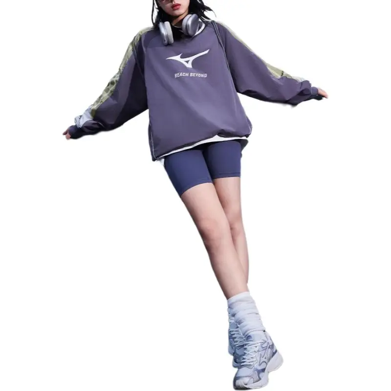 Mizuno Sweatshirt Unisex Phantasm Purple-2