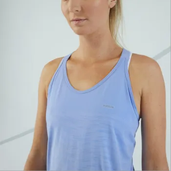 DECATHLON Tank Tops Women's Light Lavender Blue