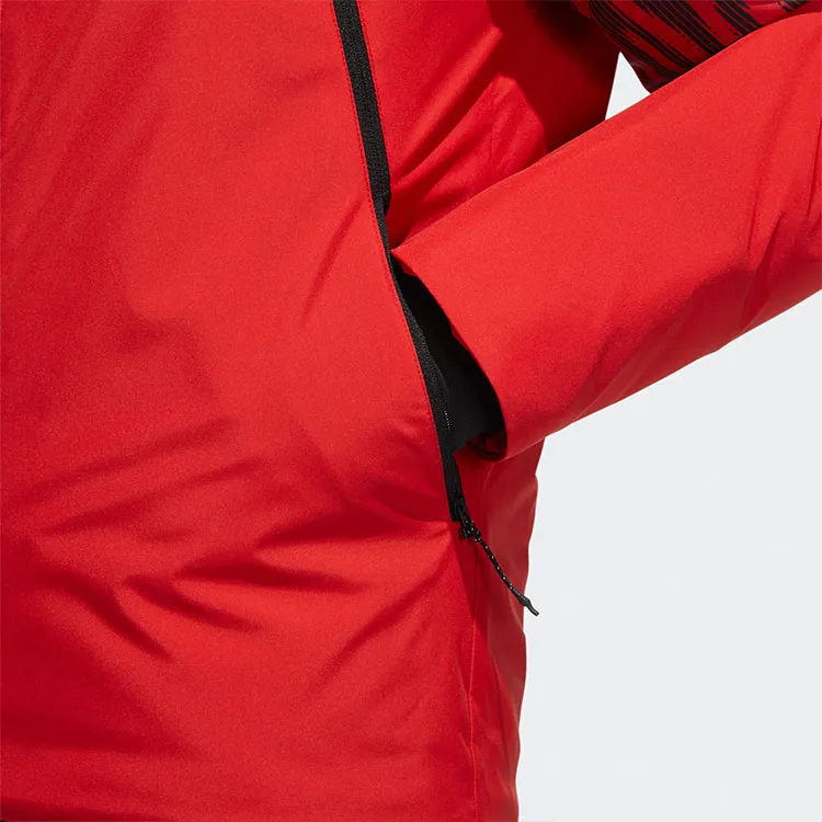 Adidas Puffer Jacket Women's Red-4