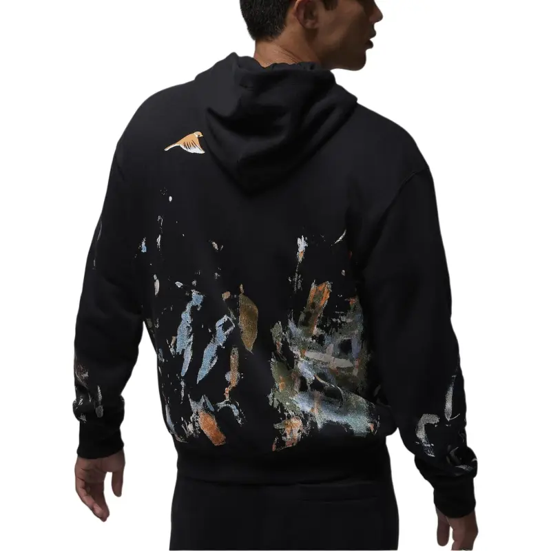 Jordan Sweatshirts Men Black-4