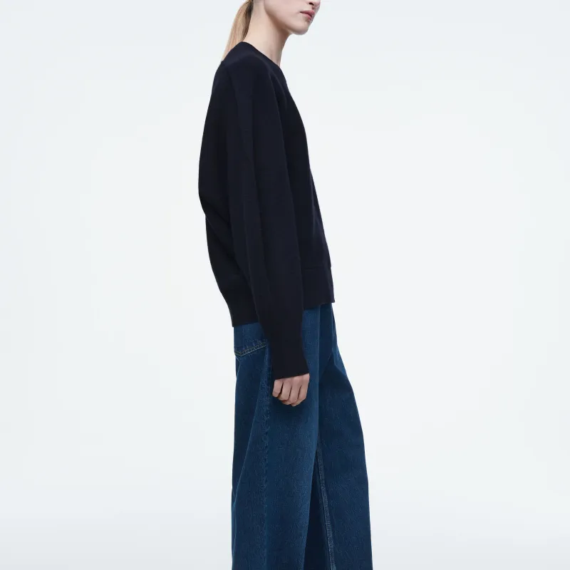 COS Sweaters Women's Navy Blue-2