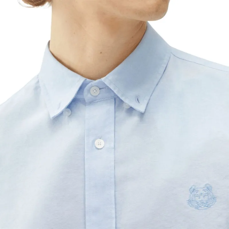 KENZO Shirts Men Light Blue-3