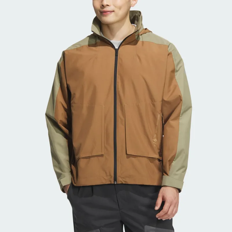 Adidas FW24 Jacket Men's Desert Brown-1