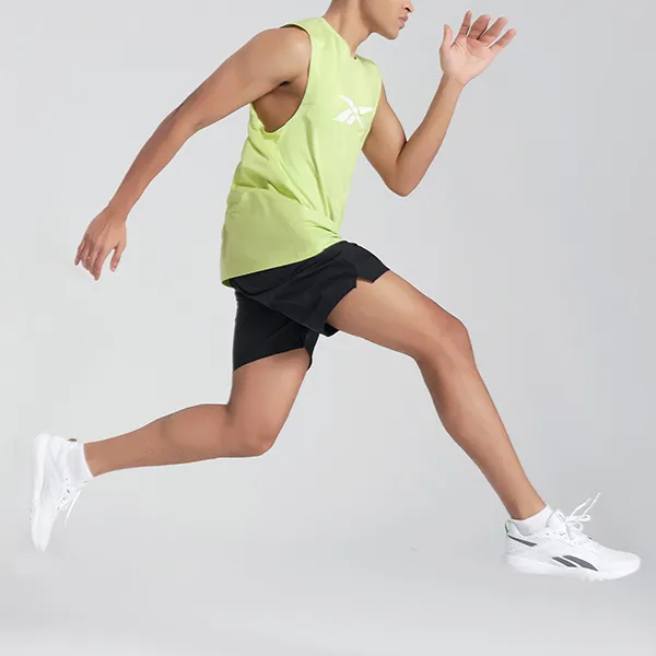 Reebok Tank Tops Men's Lime Green-2