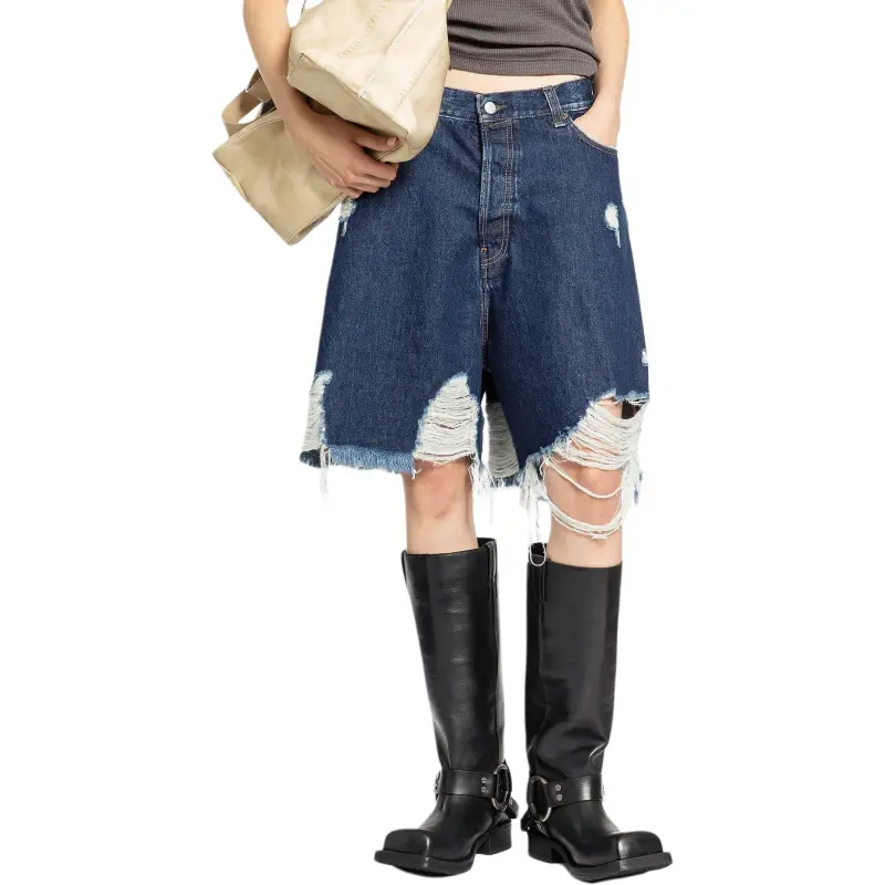 Acne Studios FW24 Denim Shorts Men's Medium Blue-4