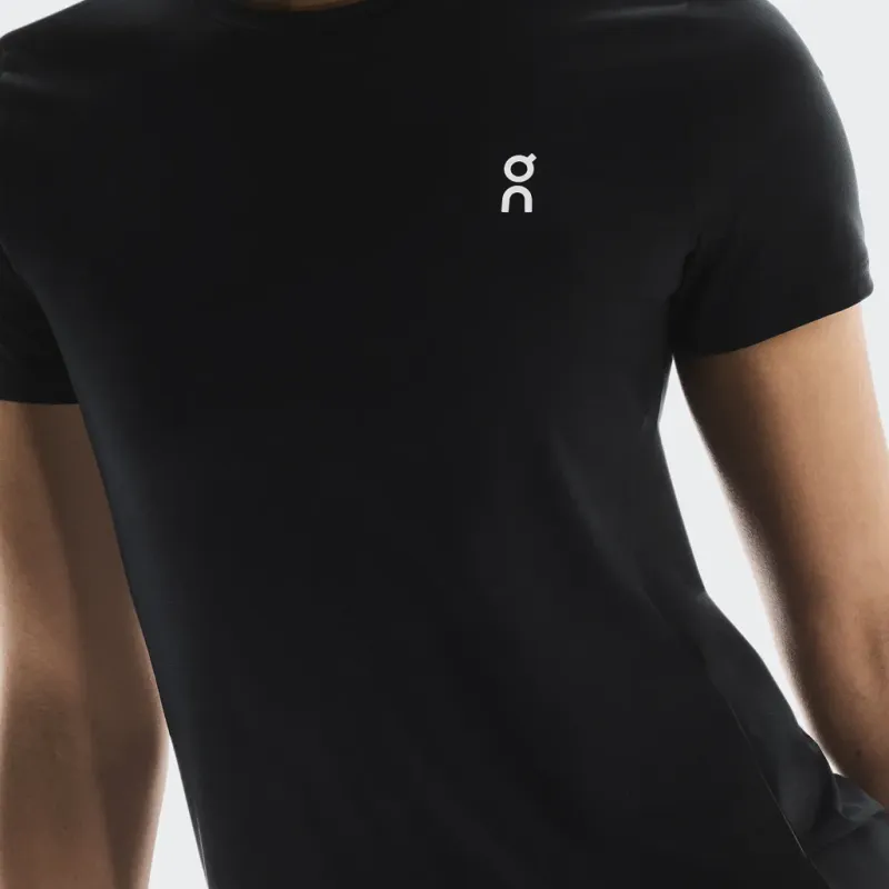 On Court Regular T Shirt Women's Pure Black-2