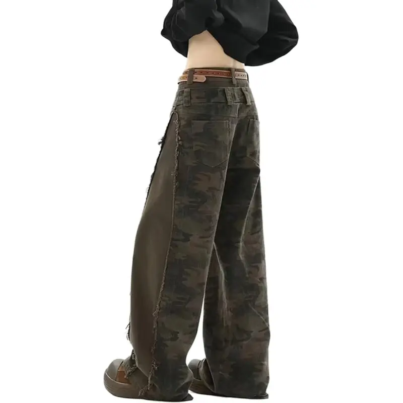 NHZN Jeans Women's Camouflage-2