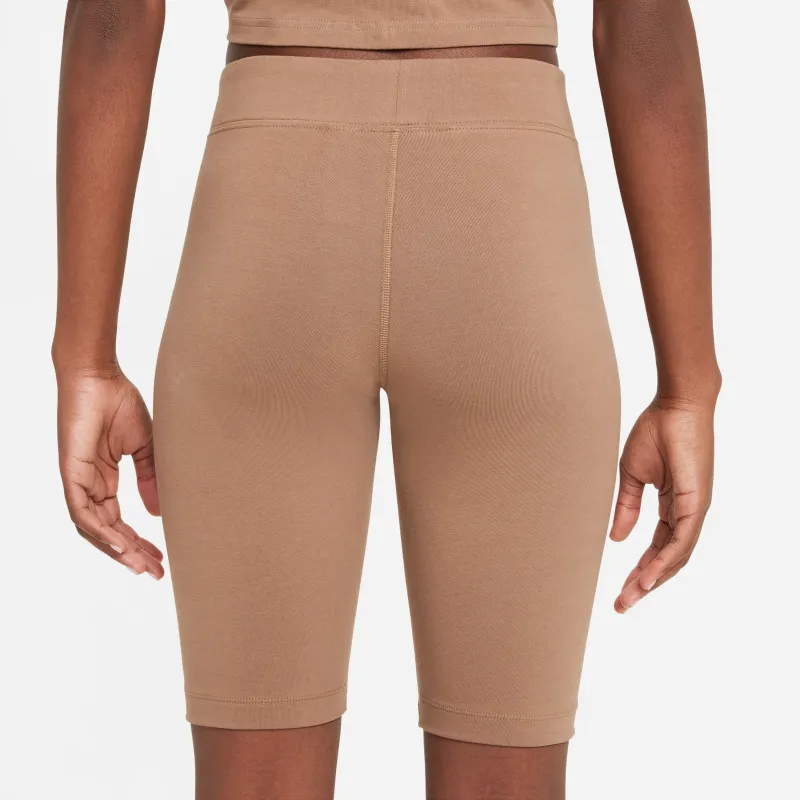 Nike Sportswear Essentials Series Sports Shorts Women's Brown-2