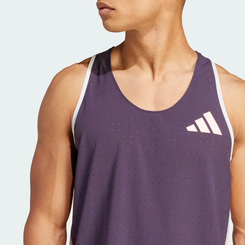 Adidas Tank Tops Men's Black Purple-4
