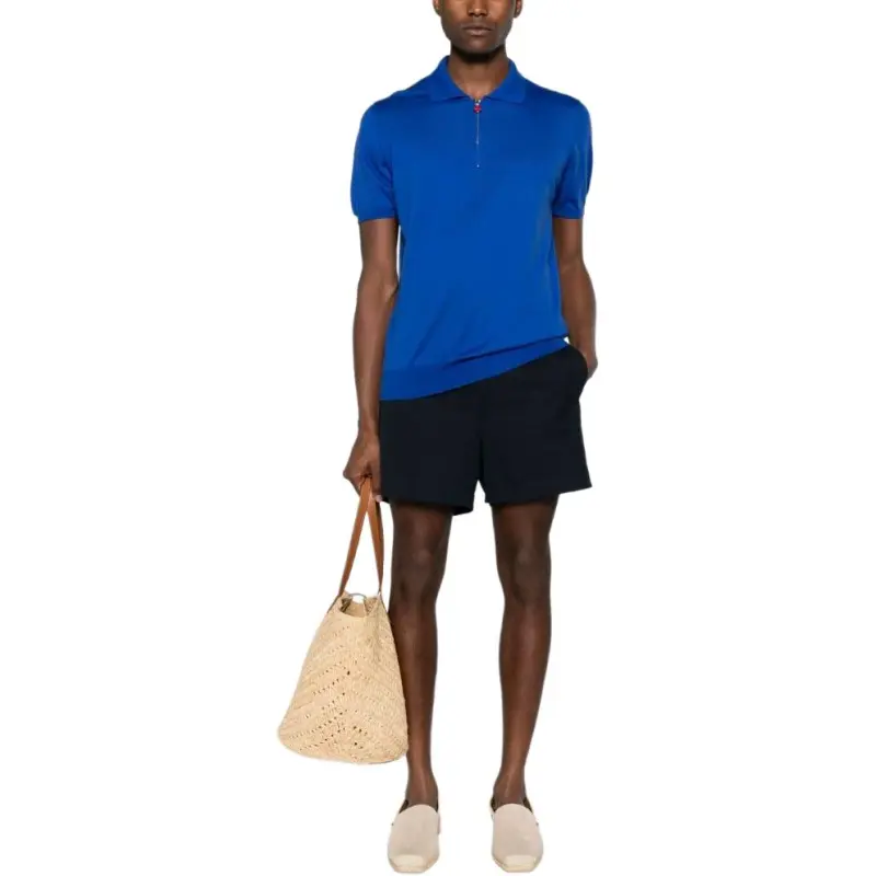 KITON Fine Knitted Polo Shirt-2