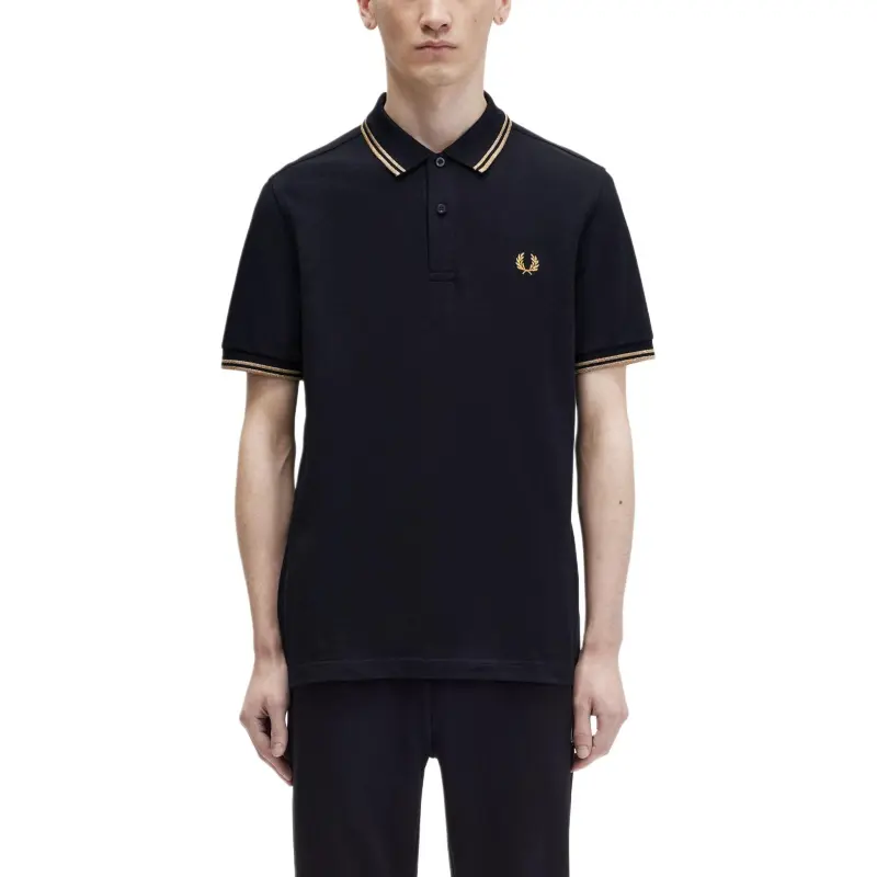 FRED PERRY Polo Shirt Men's Black-3