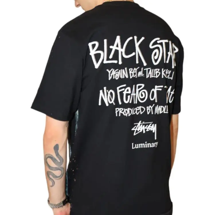 Stussy T Shirts Men Black-4
