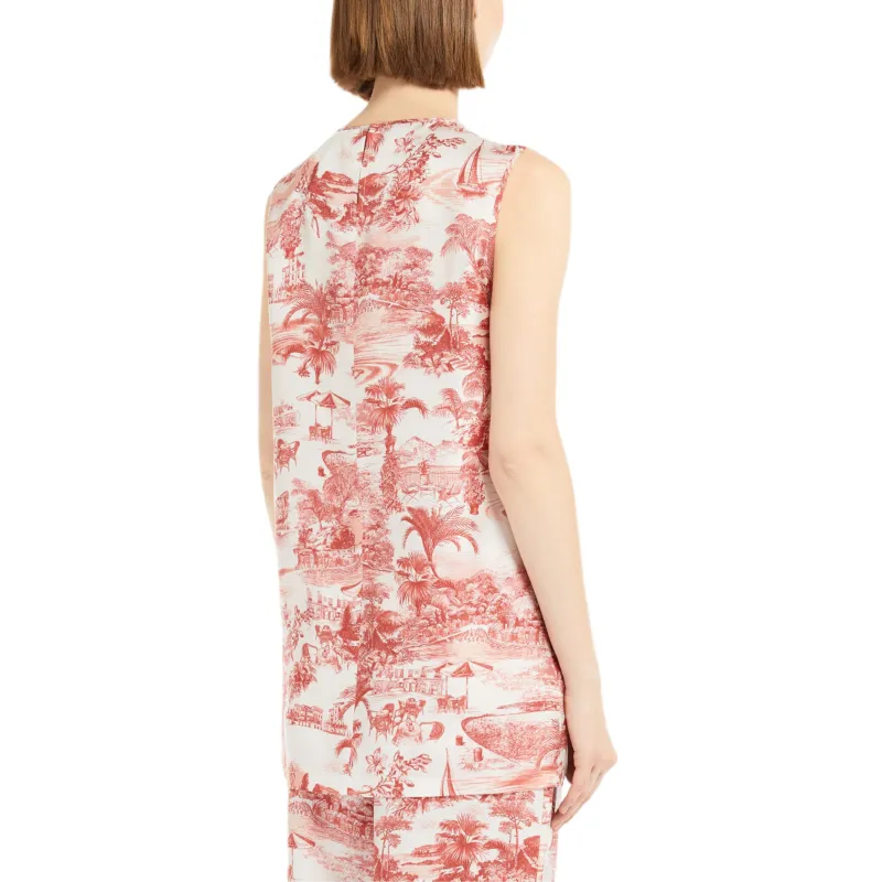 MaxMara Studio Eresia All Over Printed Top-2